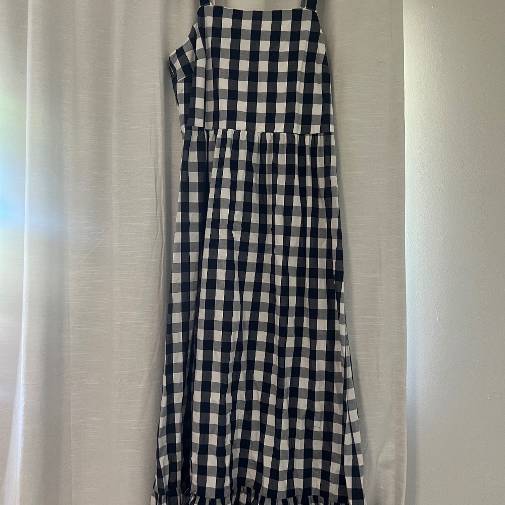 J. Crew Gingham Dress